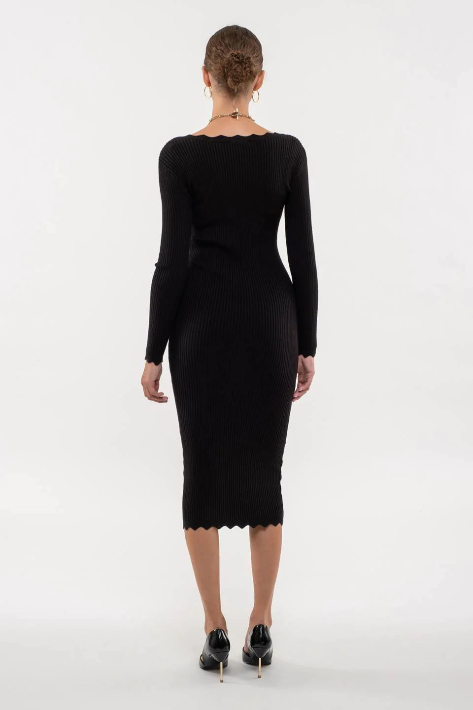 Rio Long Sleeve Sweater Dress