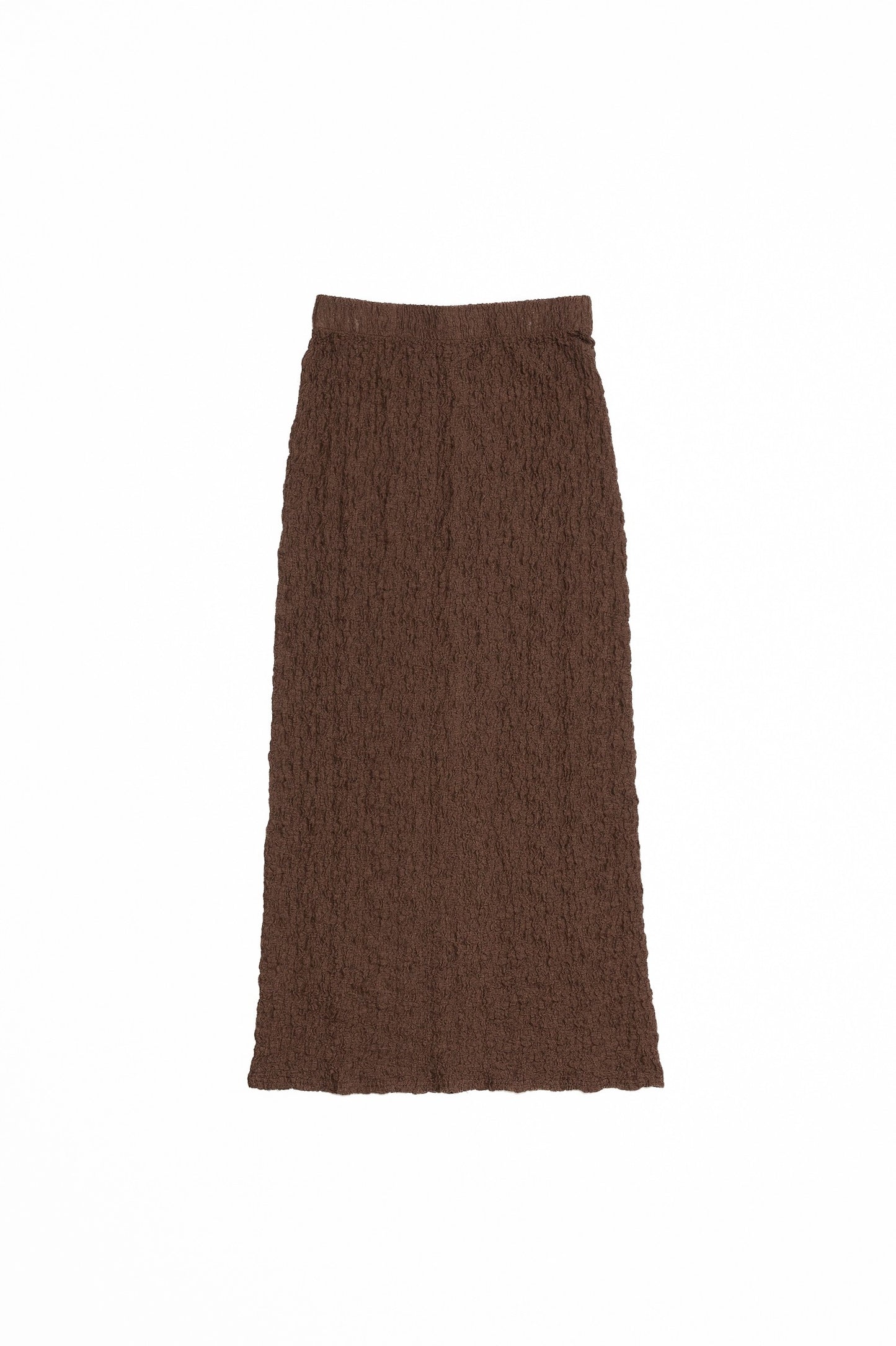 Mari Textured Midi Skirt